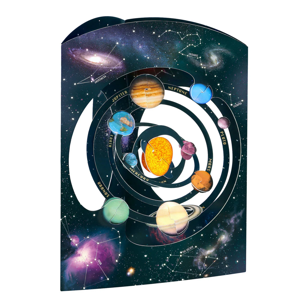 Santoro - Swing Cards - Solar System