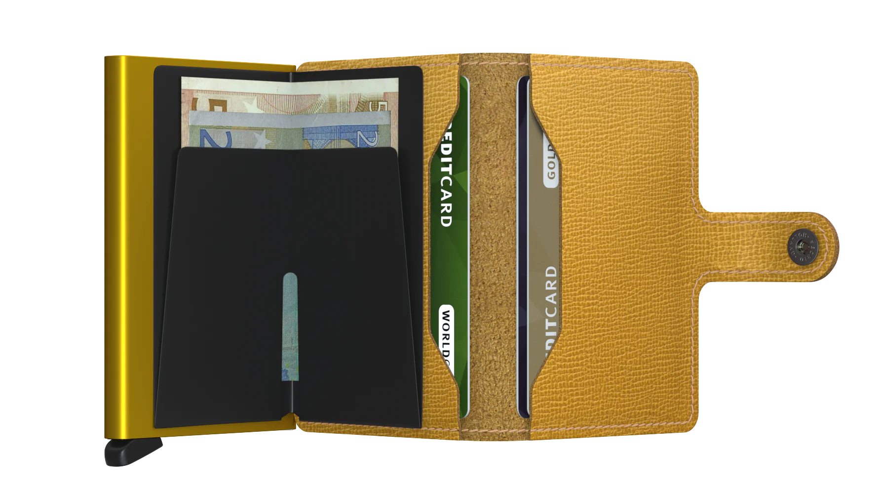 SECRID - MINIWALLET - CRISPLE OCHRE - Image 3