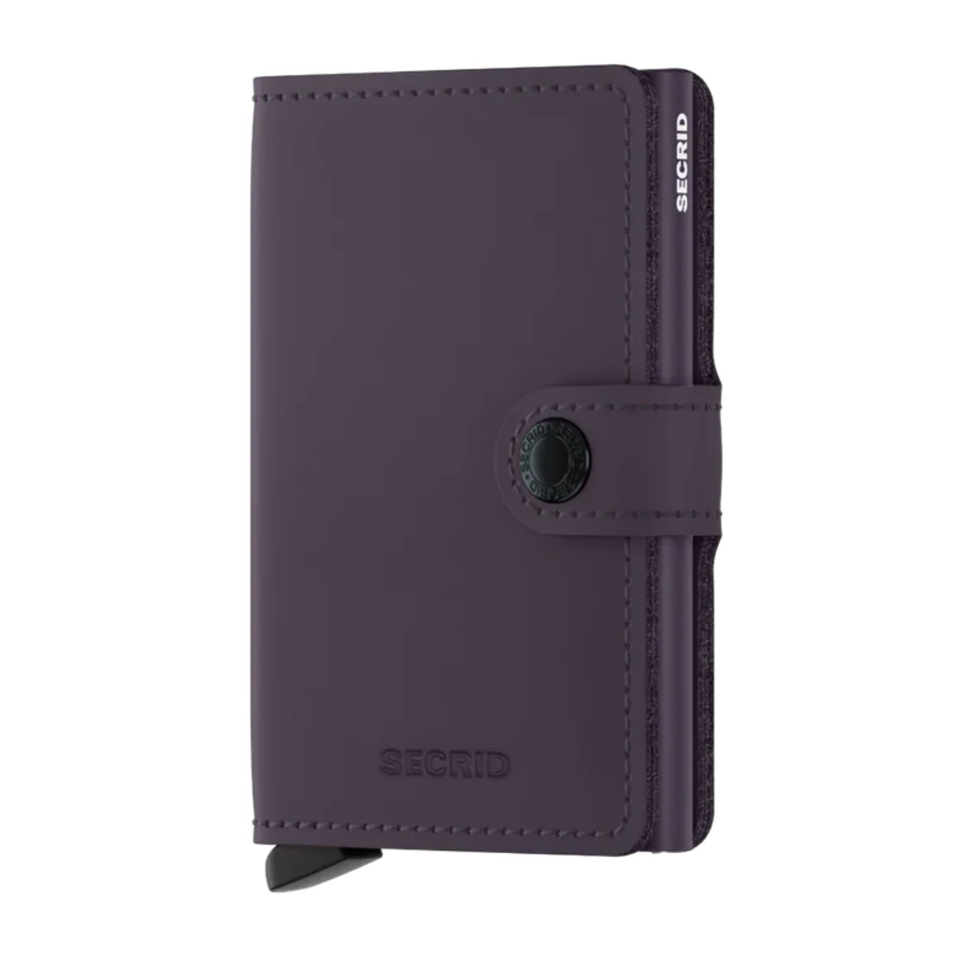 SECRID - MINIWALLET - MATTE DARK PURPLE