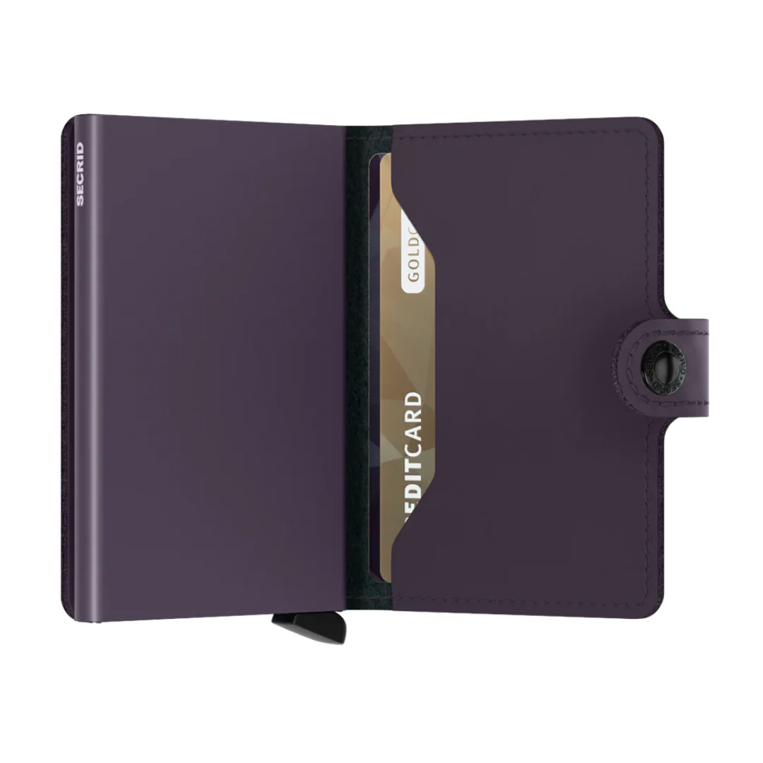 SECRID - MINIWALLET - MATTE DARK PURPLE - Image 2