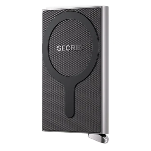 SECRID - Premium+ Cardprotector for MagSafe - Fluted Silver - Image 2