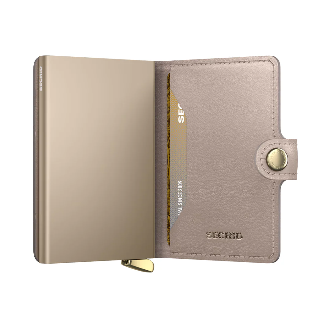 SECRID - Premium+ Miniwallet - Emboss Diamond- Chalk (Suitable for Metal Cards) - Image 3