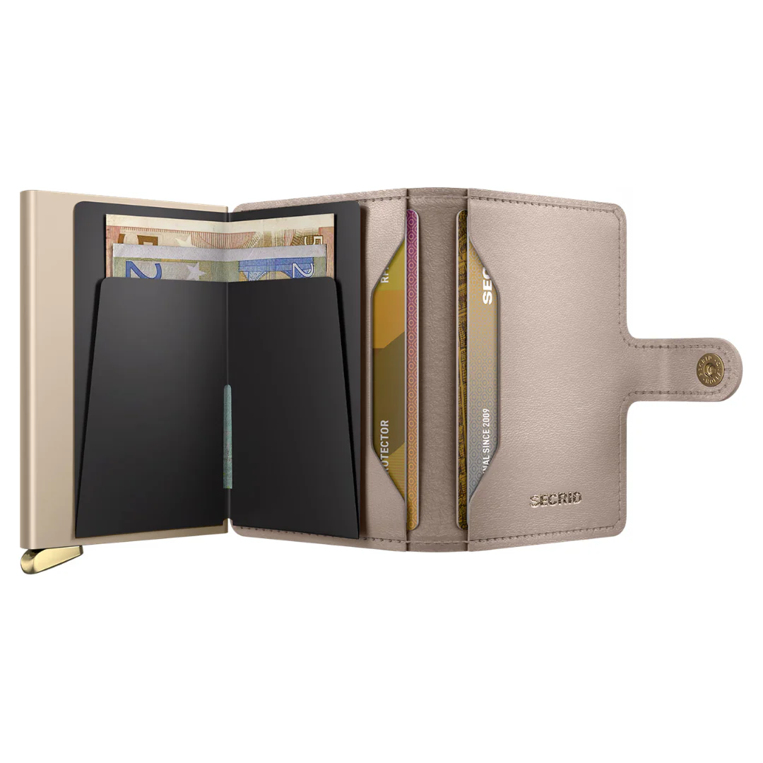 SECRID - Premium+ Miniwallet - Emboss Diamond- Chalk (Suitable for Metal Cards) - Image 4