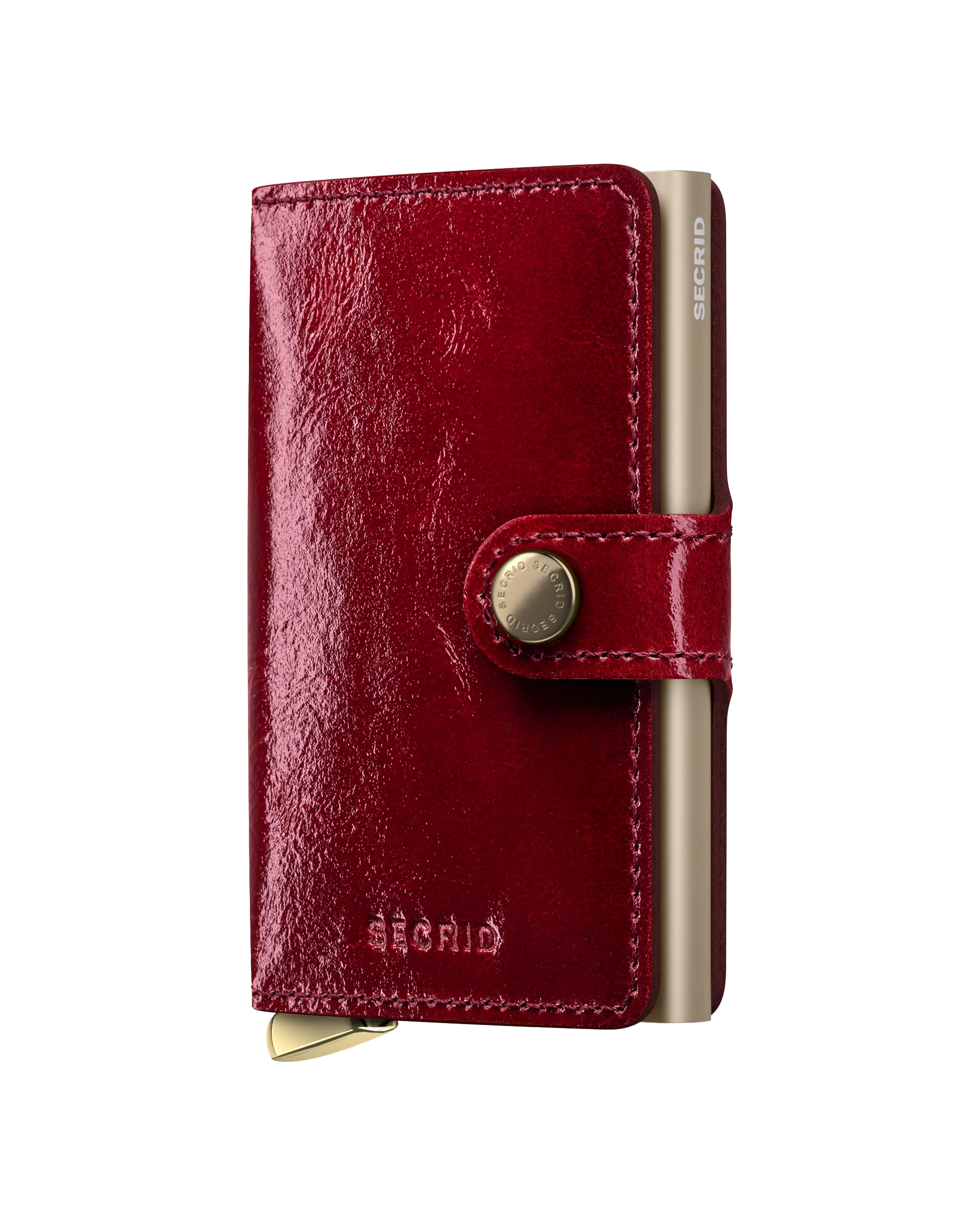 SECRID - Premium+ Miniwallet - Naplak Red (Suitable for Metal Cards)