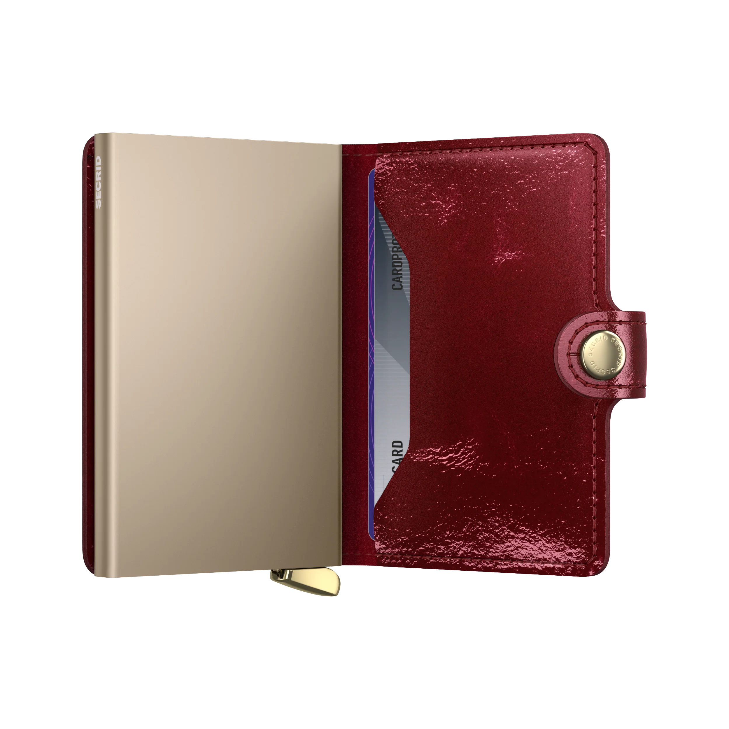 SECRID - Premium+ Miniwallet - Naplak Red (Suitable for Metal Cards) - Image 3