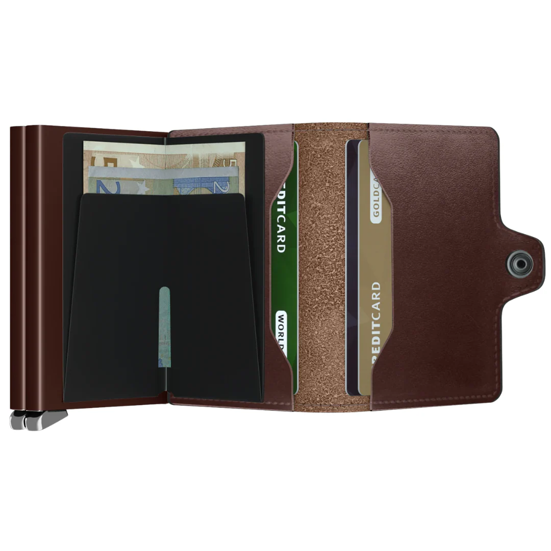 SECRID - Premium+ Twinwallet - Dusk Dark Brown (Suitable for Metal Cards) - Image 3