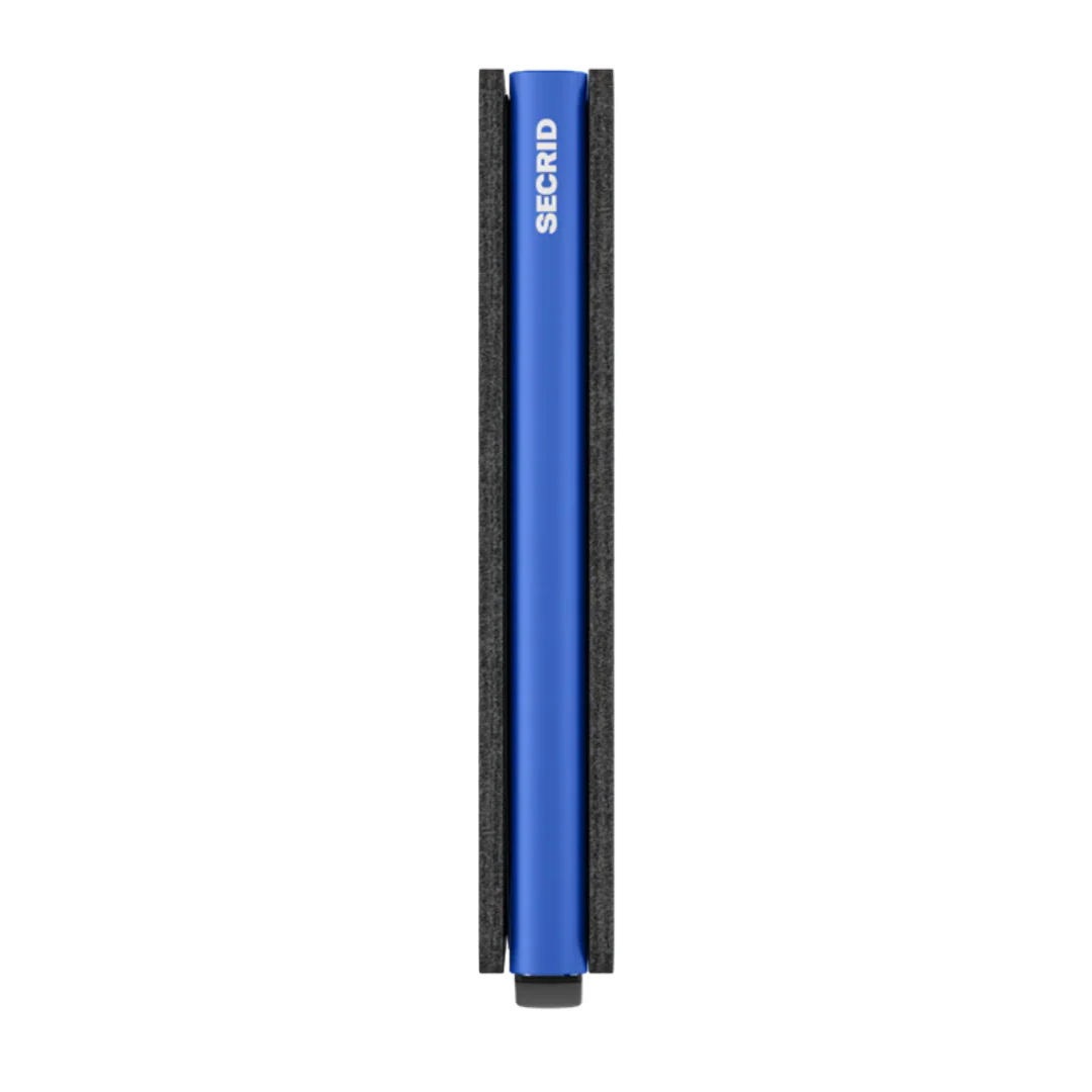 SECRID - SLIMWALLET - MATTE BLACK & BLUE - Image 4