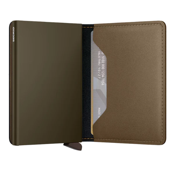 SECRID - Slimwallet - Matte - Satin Bronze - Image 2