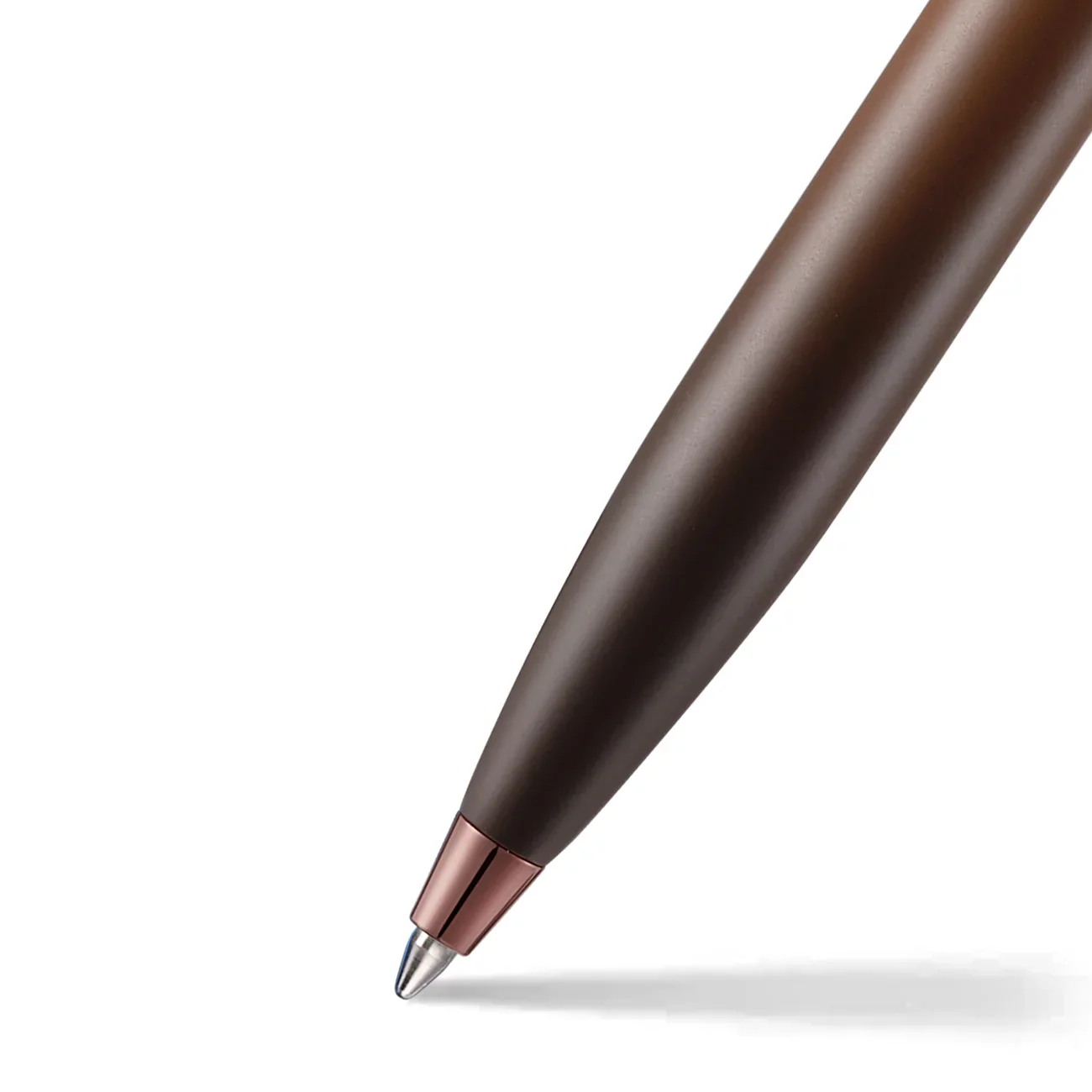 Sheaffer 100 Ballpoint Pen - Matte Brown with Brown Trims - Coffee Edition - Image 4