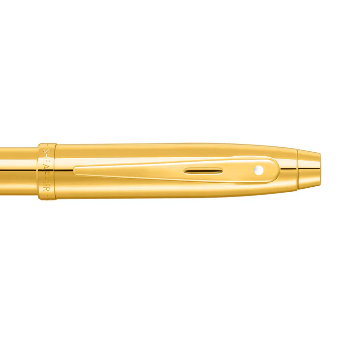 Sheaffer - 100 Glossy PVD Rollerball - Gold/Gold Trim - Image 5