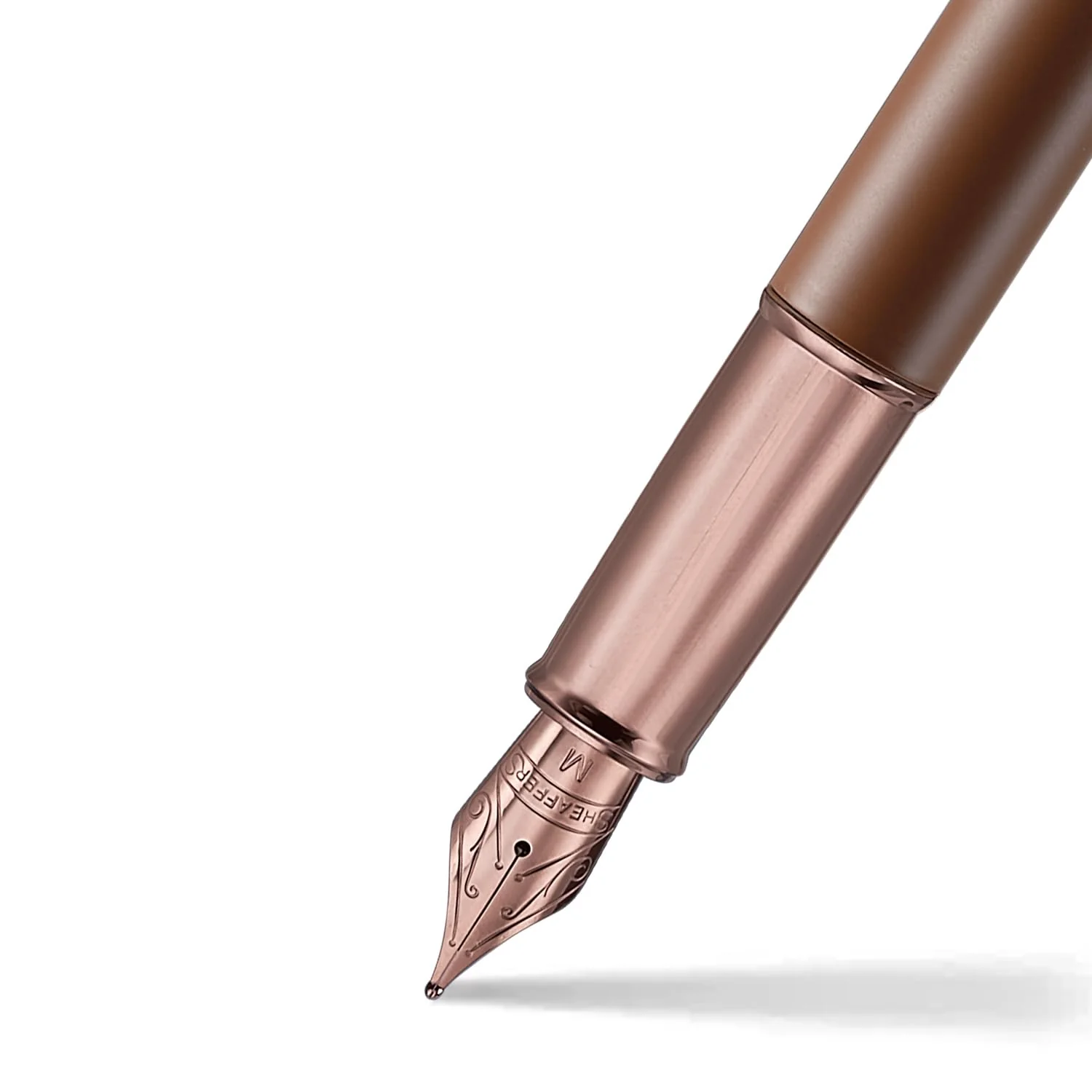 Sheaffer 100 Fountain Pen - Matte Brown with Brown Trims - Coffee Edition - Image 2