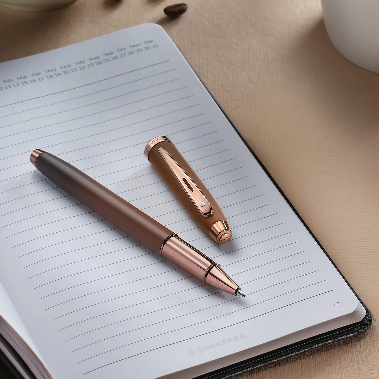 Sheaffer - 100 Rollerball Pen - Coffee Edition Matt Brown - Image 7