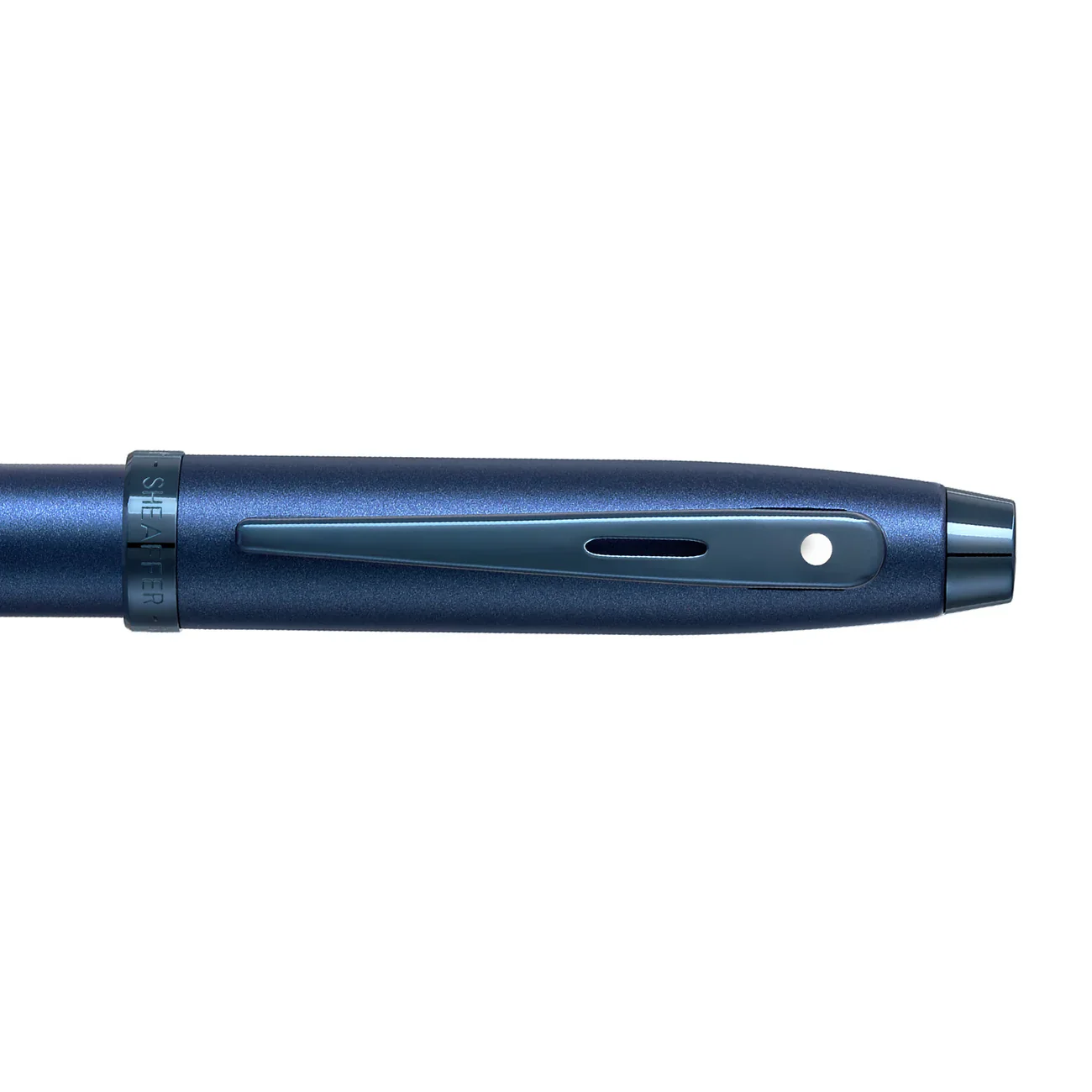 Sheaffer 100 Rollerball Pen - Satin Blue PVD - Image 4