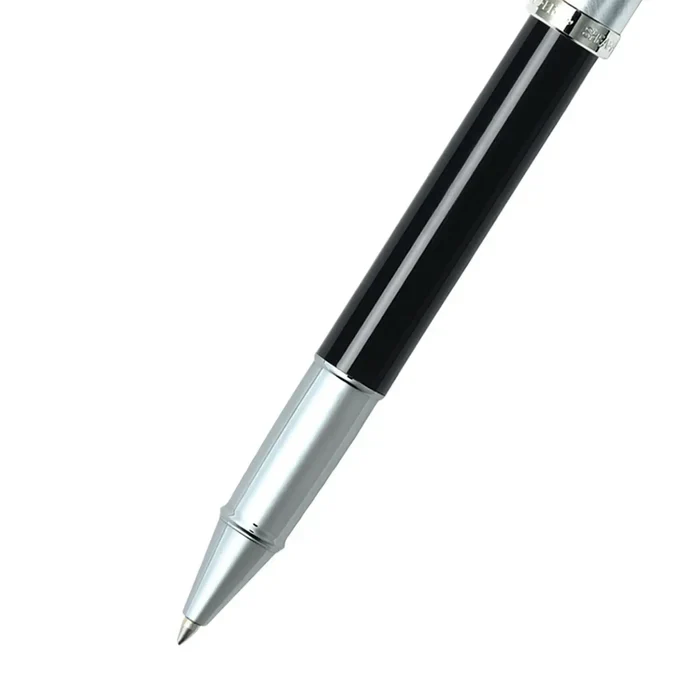 Sheaffer 100 - Brushed Chrome Cap/Black Barrel - Rollerball pen - Image 2