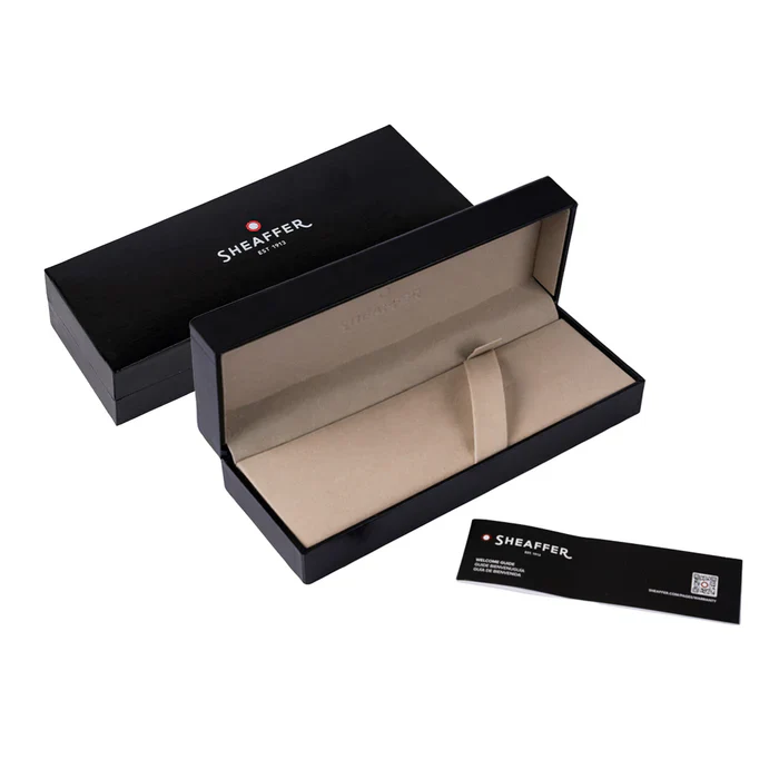 Sheaffer 100 - Brushed Chrome Cap/Black Barrel - Rollerball pen - Image 3