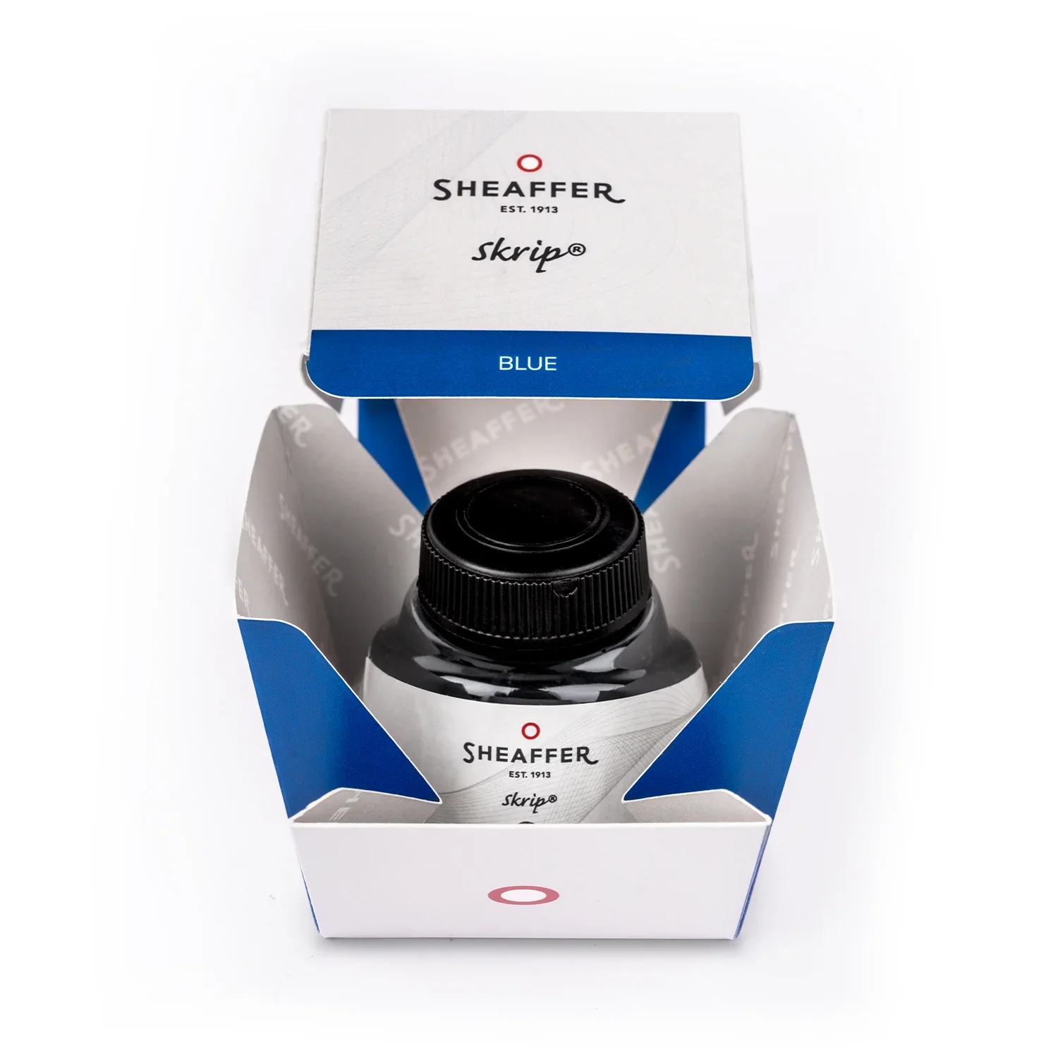 Sheaffer - Skrip 50ml Bottled Ink - Washable Blue - Image 2