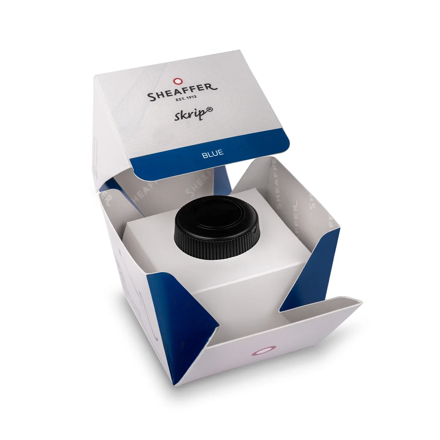 Sheaffer - Skrip 50ml Bottled Ink - Washable Blue - Image 3