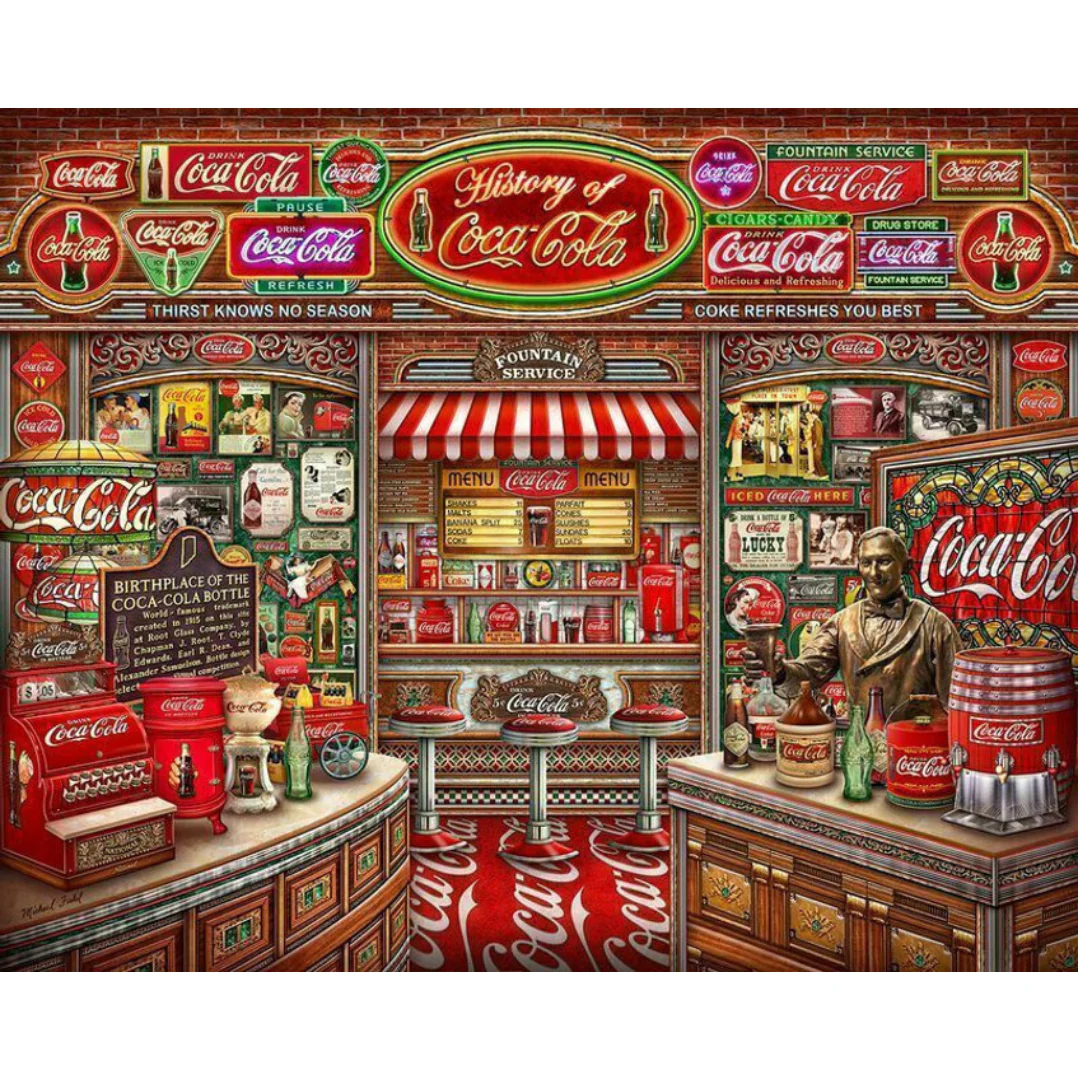 Springbok - Coca-Cola History - 1000 Pieces - Image 2