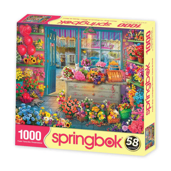 Springbok - Flower Shop Puzzle - 1000 Pieces