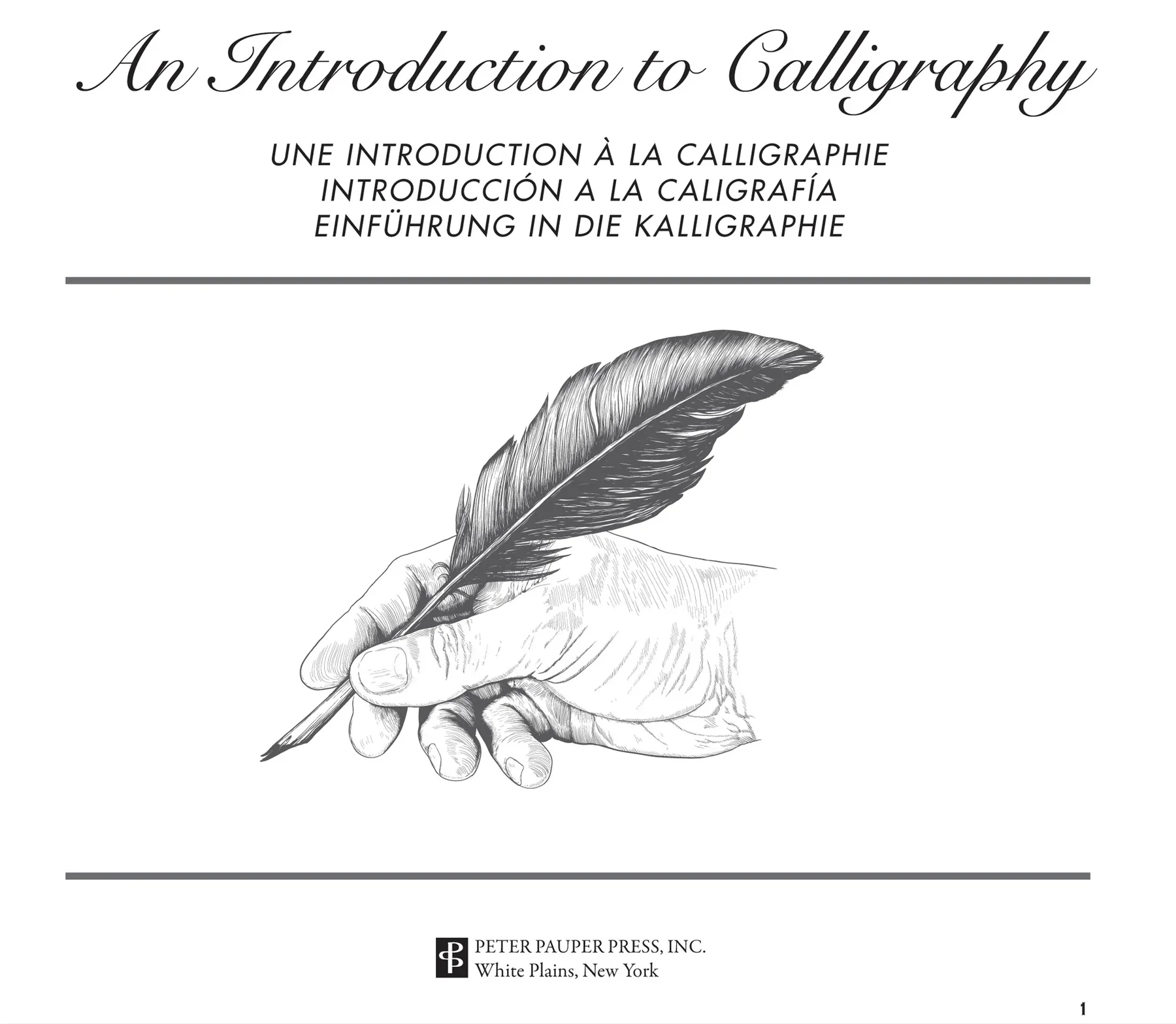 Peter Pauper Press - Studio Series Calligraphy Set - Image 2