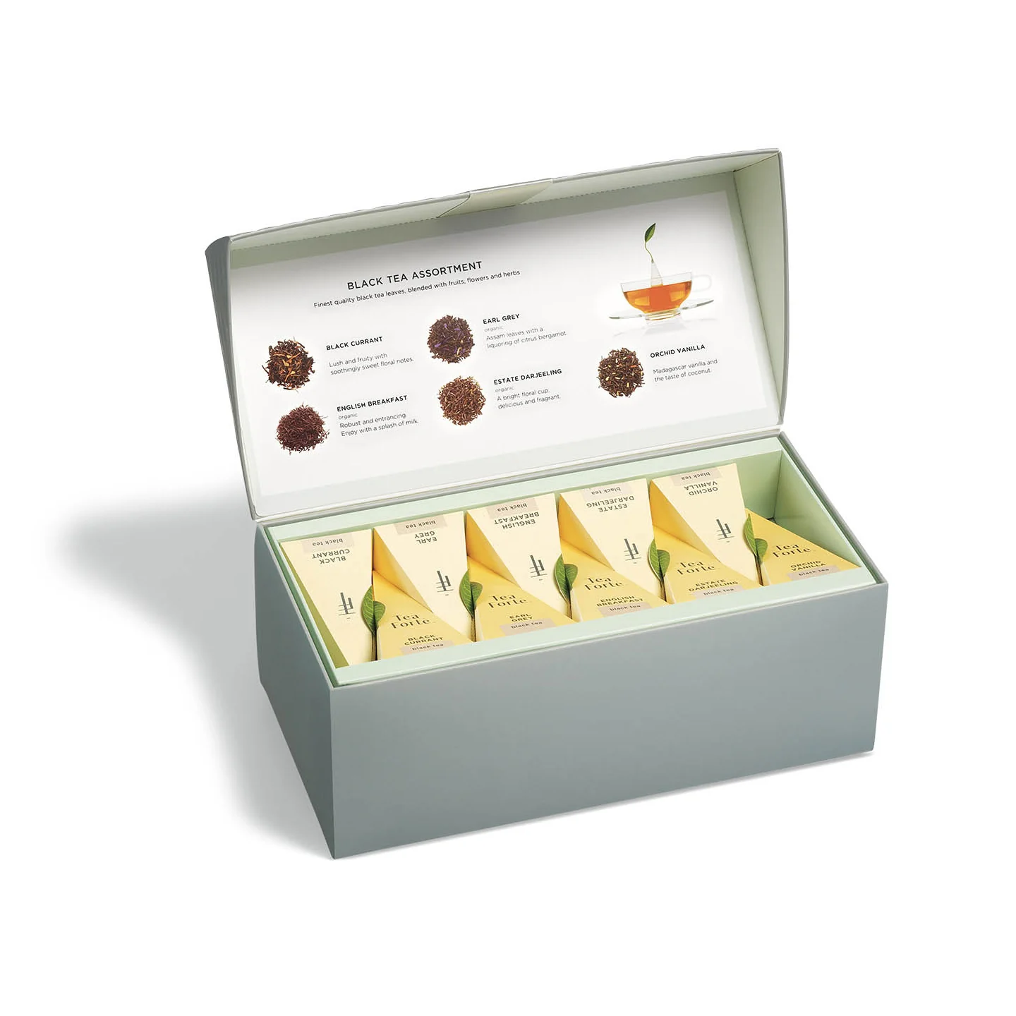 TEA FORTE - Presentation Box Classic Collection Black Tea Assortment - Image 2