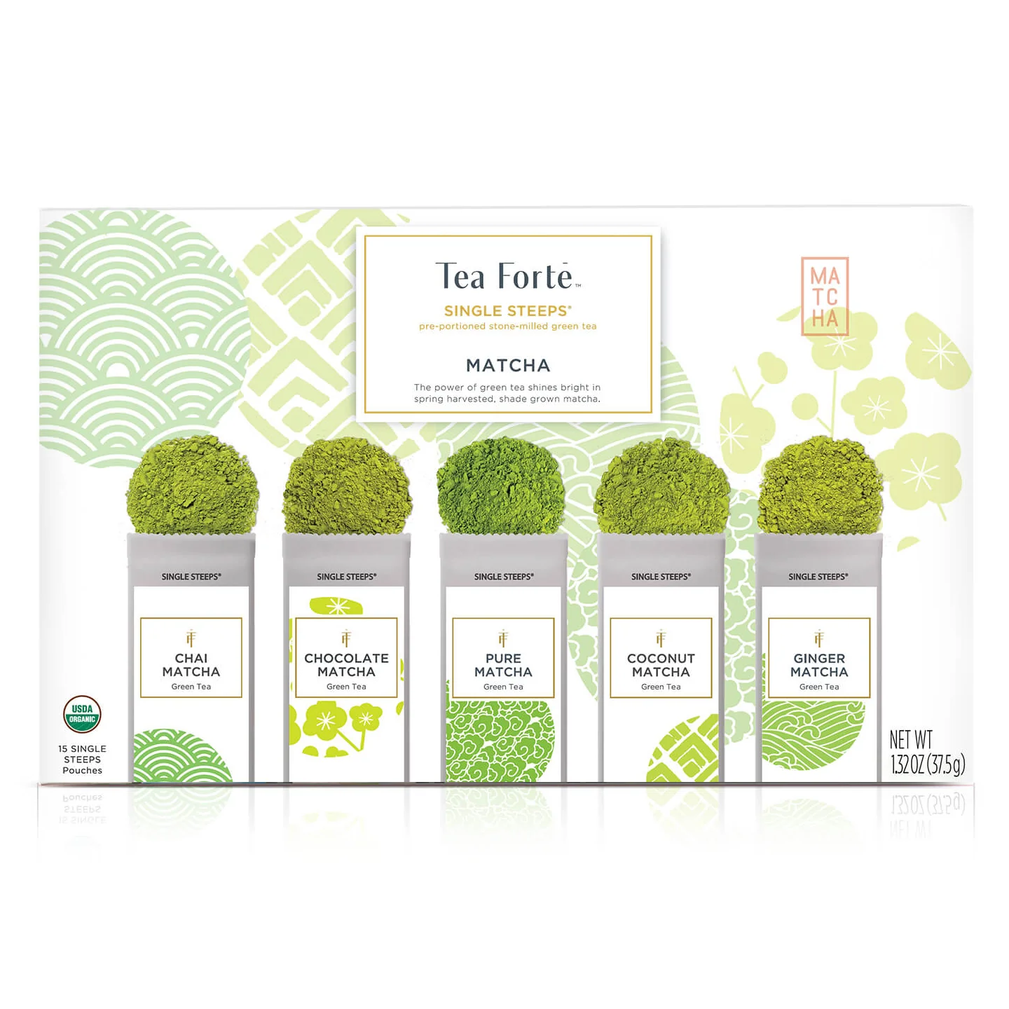 TEA FORTE - Single Steeps Warming Matcha