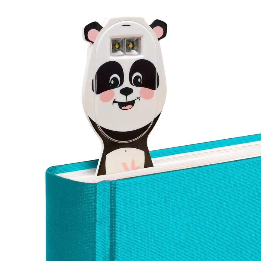 Thinking Gifts - LED Light - Reading Light - Bookmark - Flexi Light Pals RECHARGEABLE - Panda - Image 4