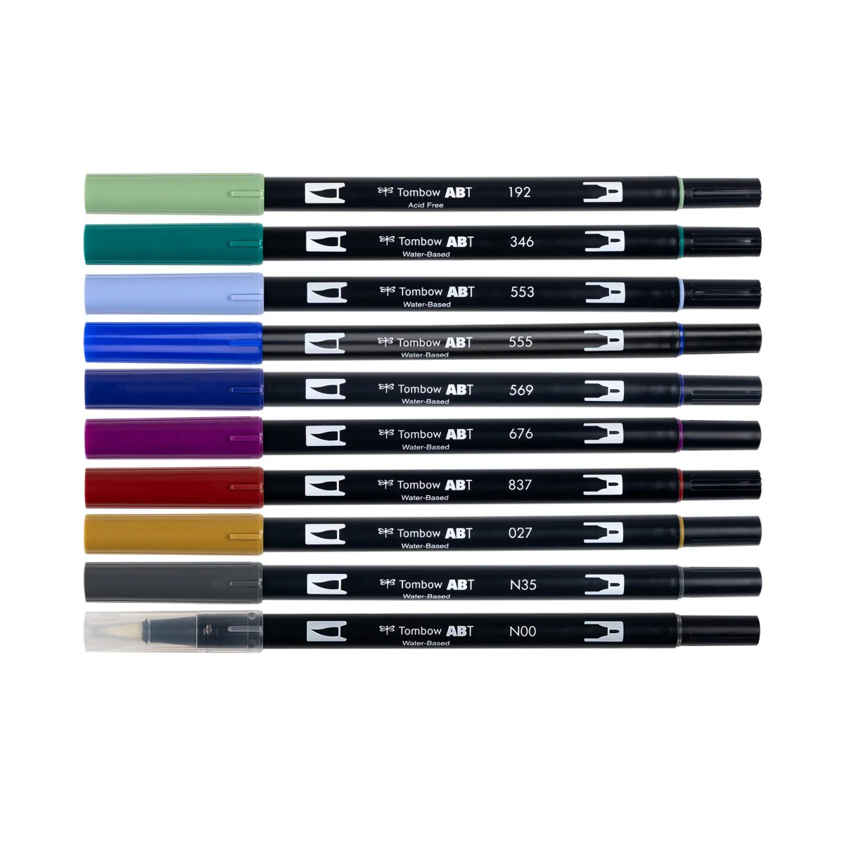 Tombow - Dual Brush Pen Set 10 - Dragons - Image 2