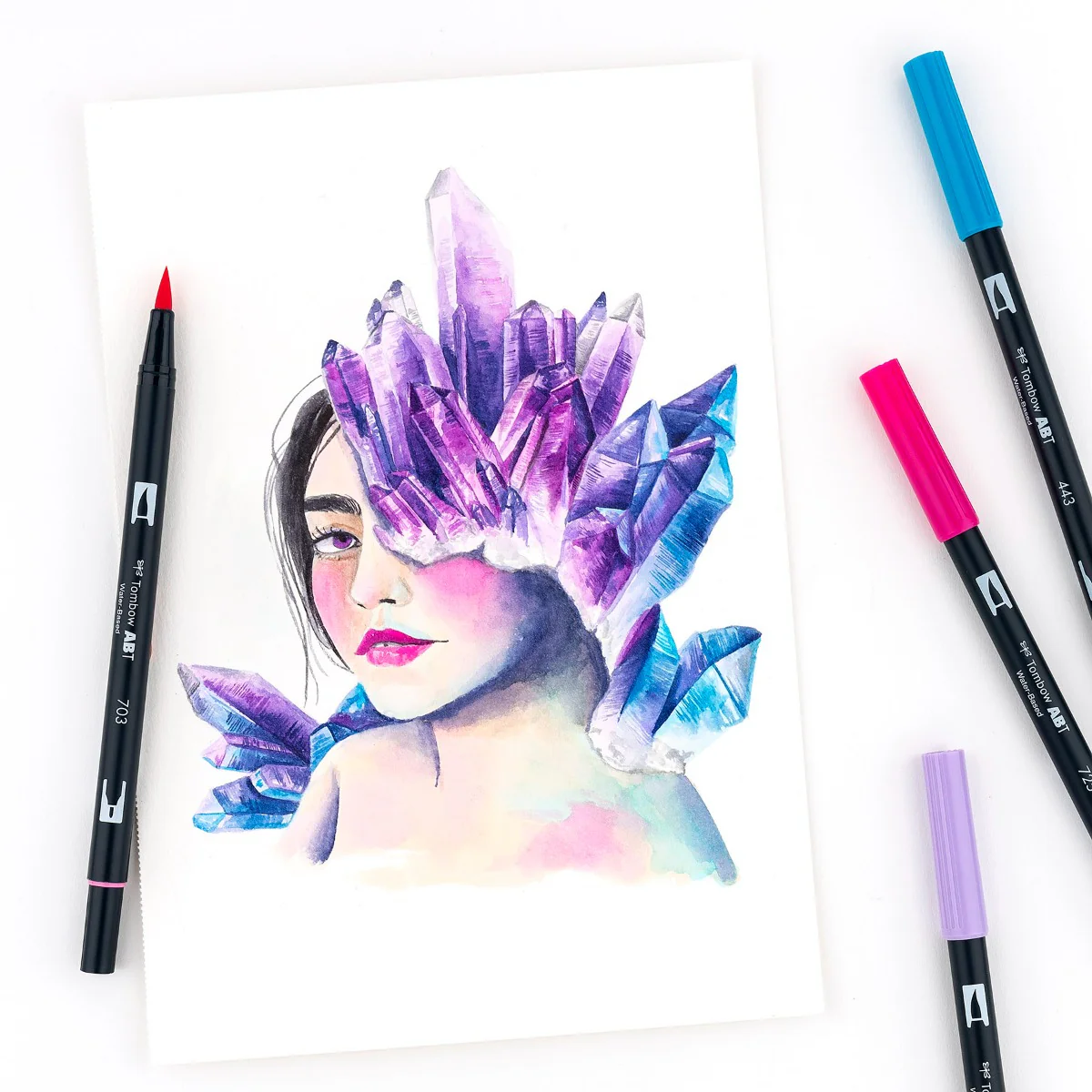 Tombow - Dual Brush Pen Set 10 - Galaxy - Image 10