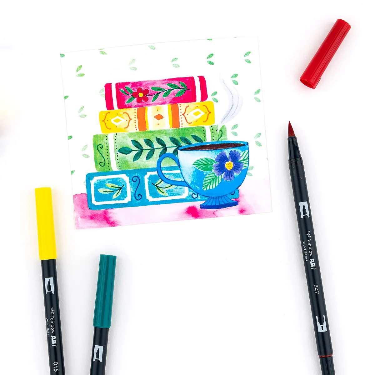 Tombow - Dual Brush Pen Set 10 - Primary - Image 9