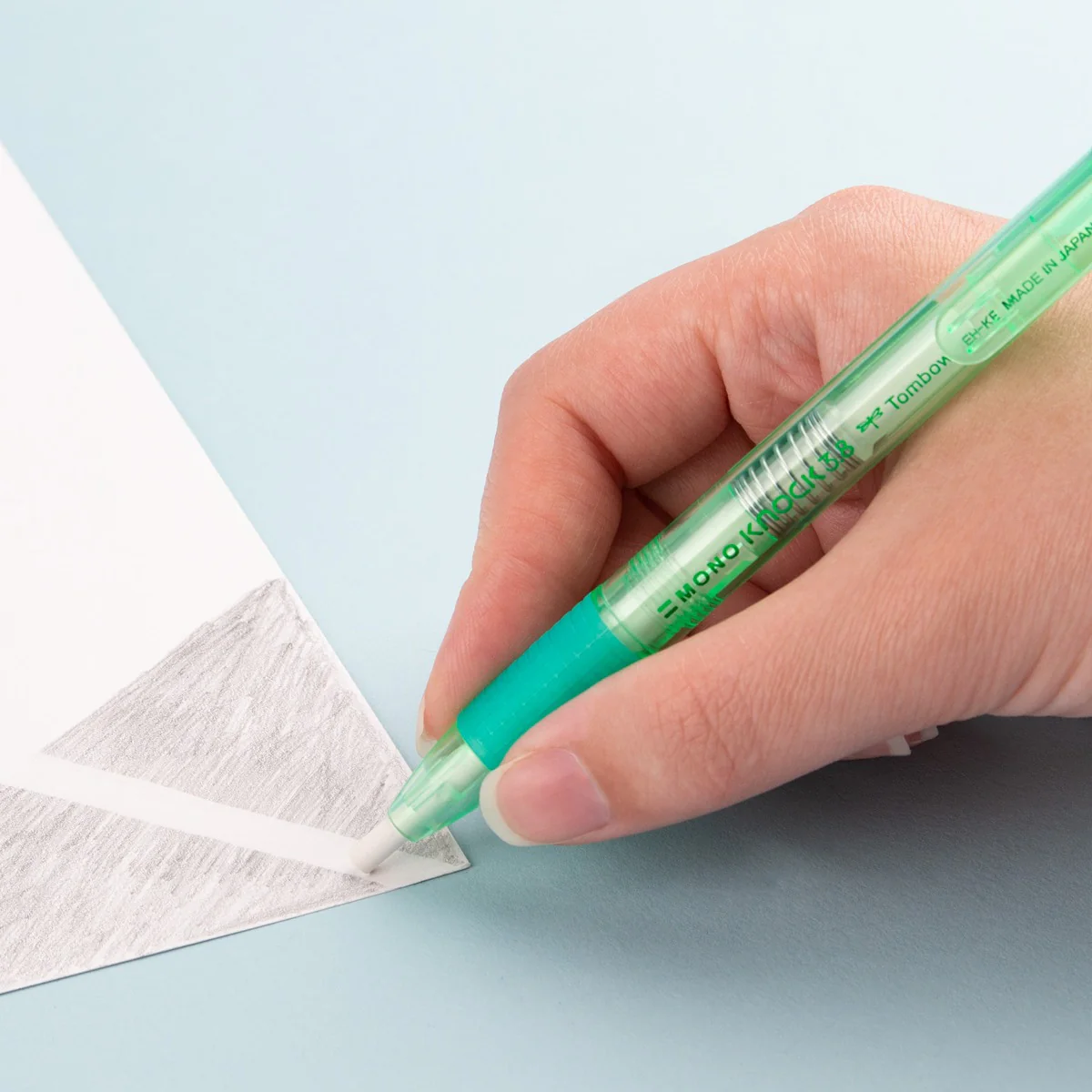 Tombow - MONO Knock Eraser - Green - Image 6