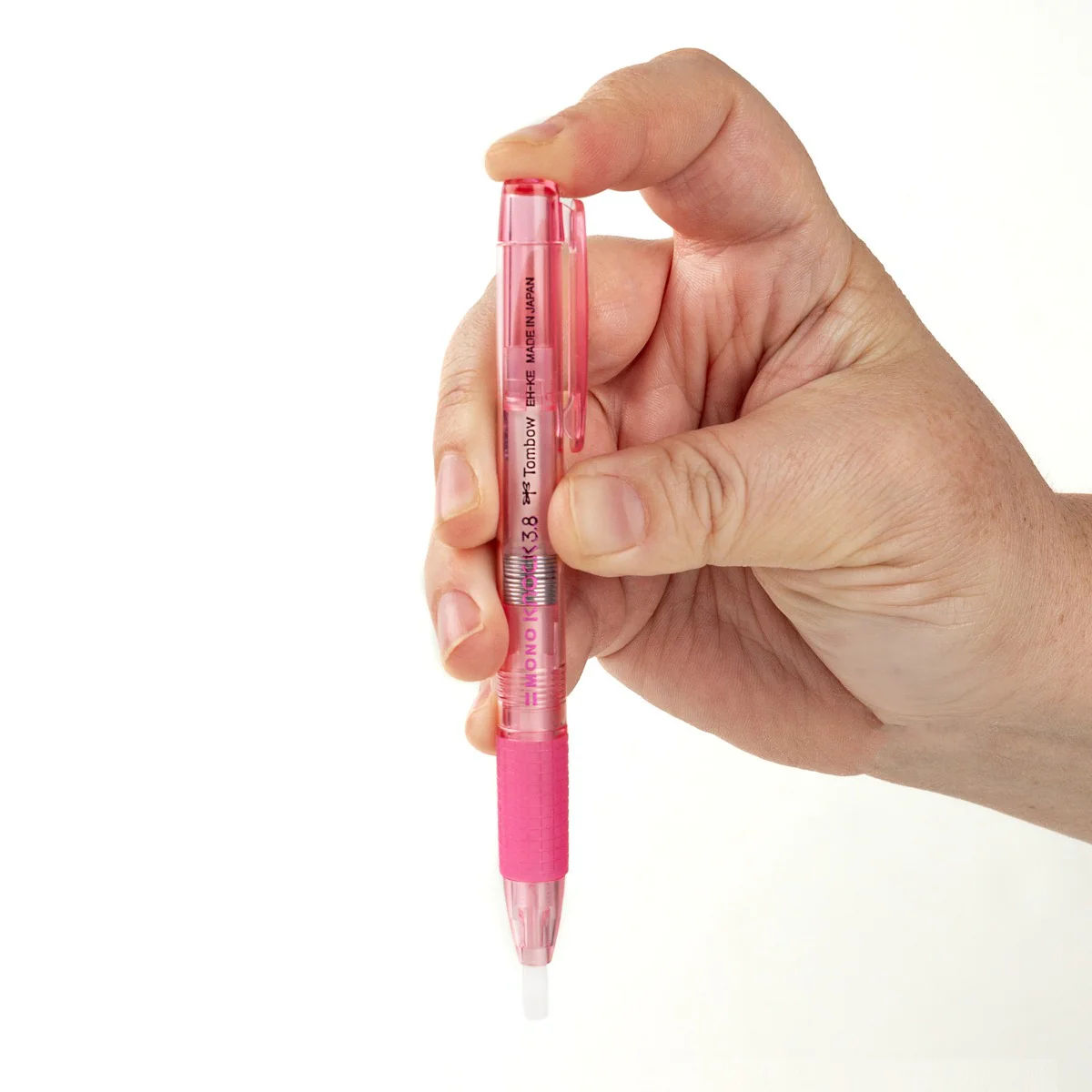 Tombow - MONO Knock Eraser - Pink - Image 5