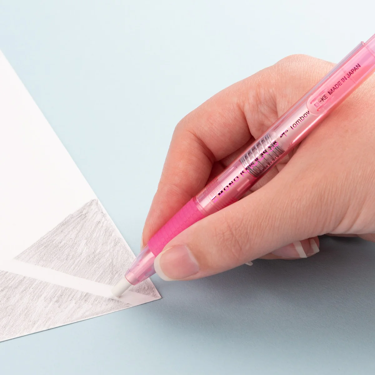 Tombow - MONO Knock Eraser - Pink - Image 6