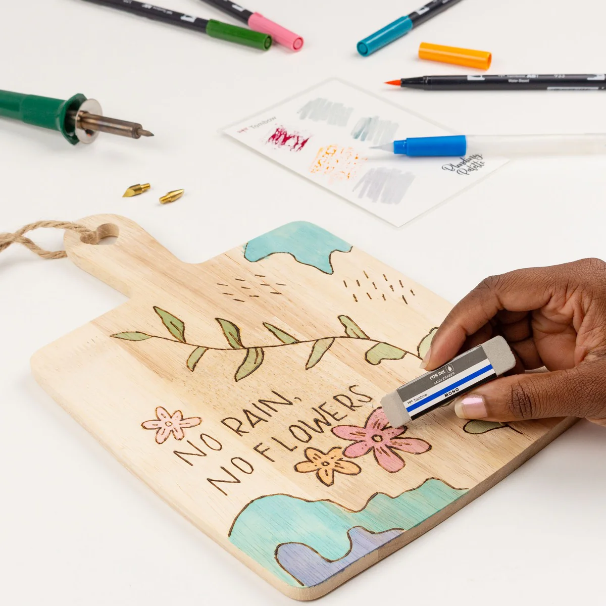 Tombow - MONO Sand Eraser - Ink - Image 5