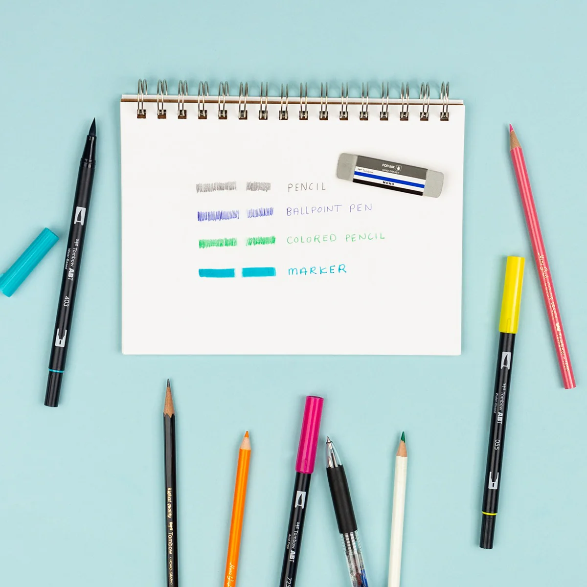 Tombow - MONO Sand Eraser - Ink - Image 9