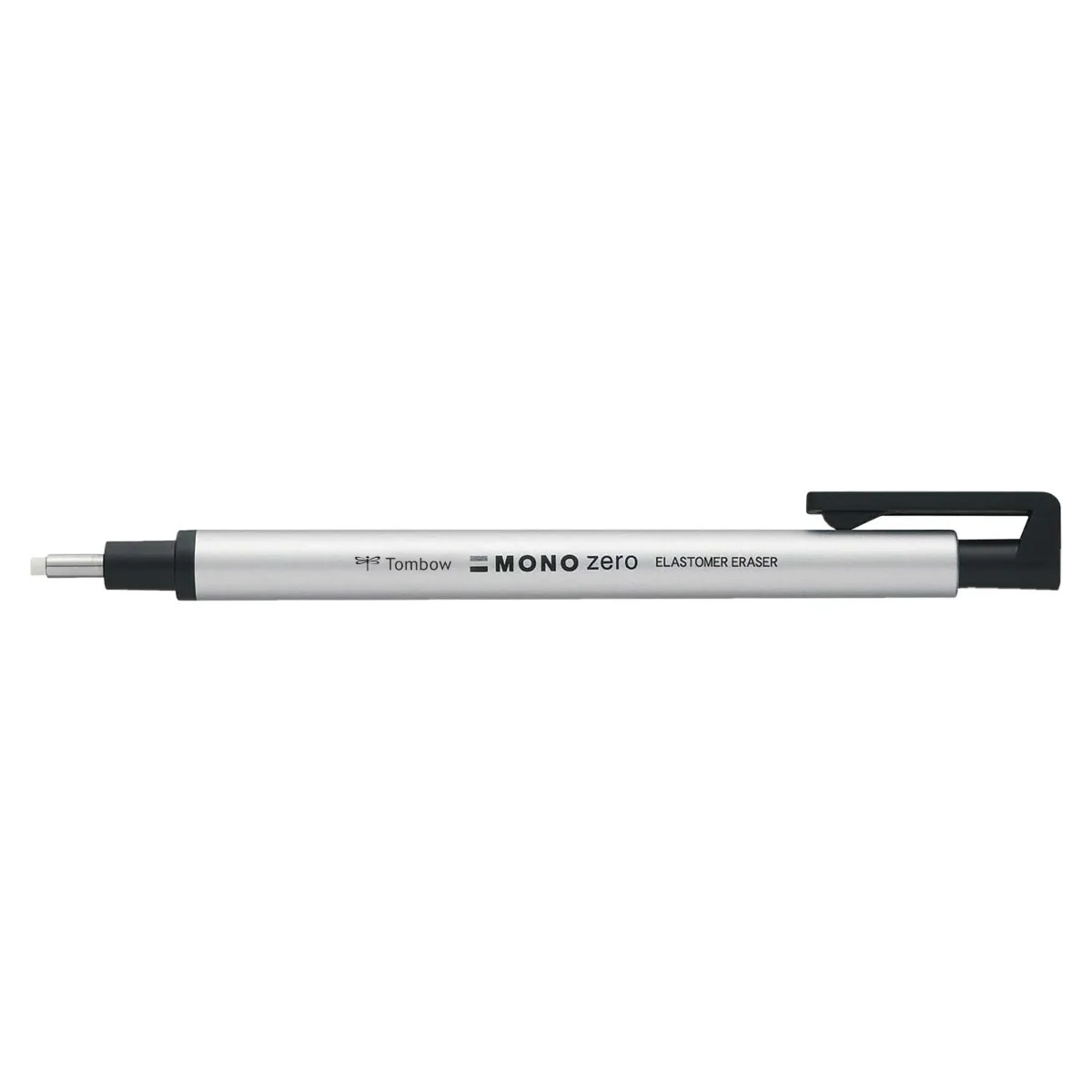 Tombow - MONO Zero Elastomer Eraser - Round - Silver - Image 7