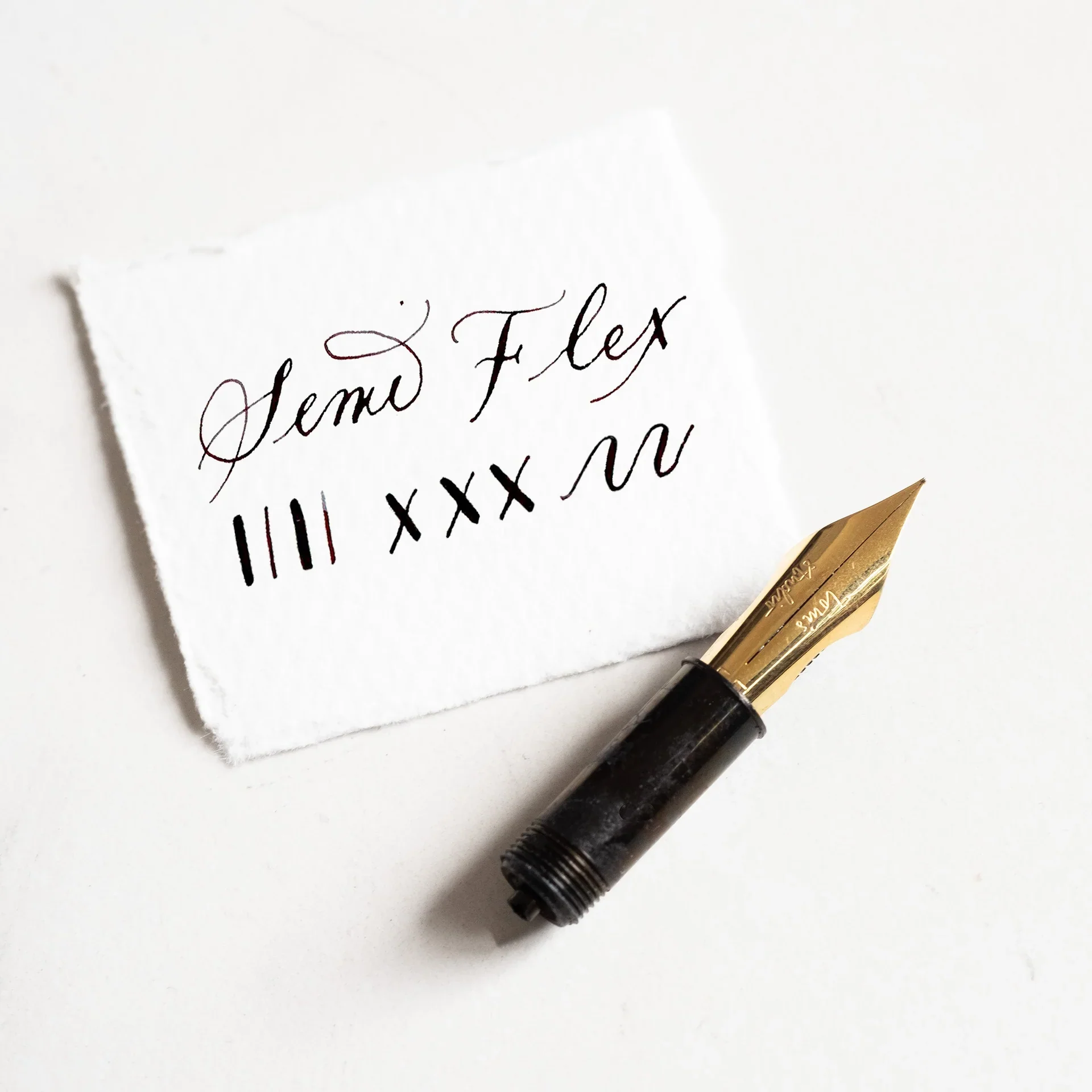 Tom's Studio - Fountain Pen Nib - Extra Fine Semi-Flex