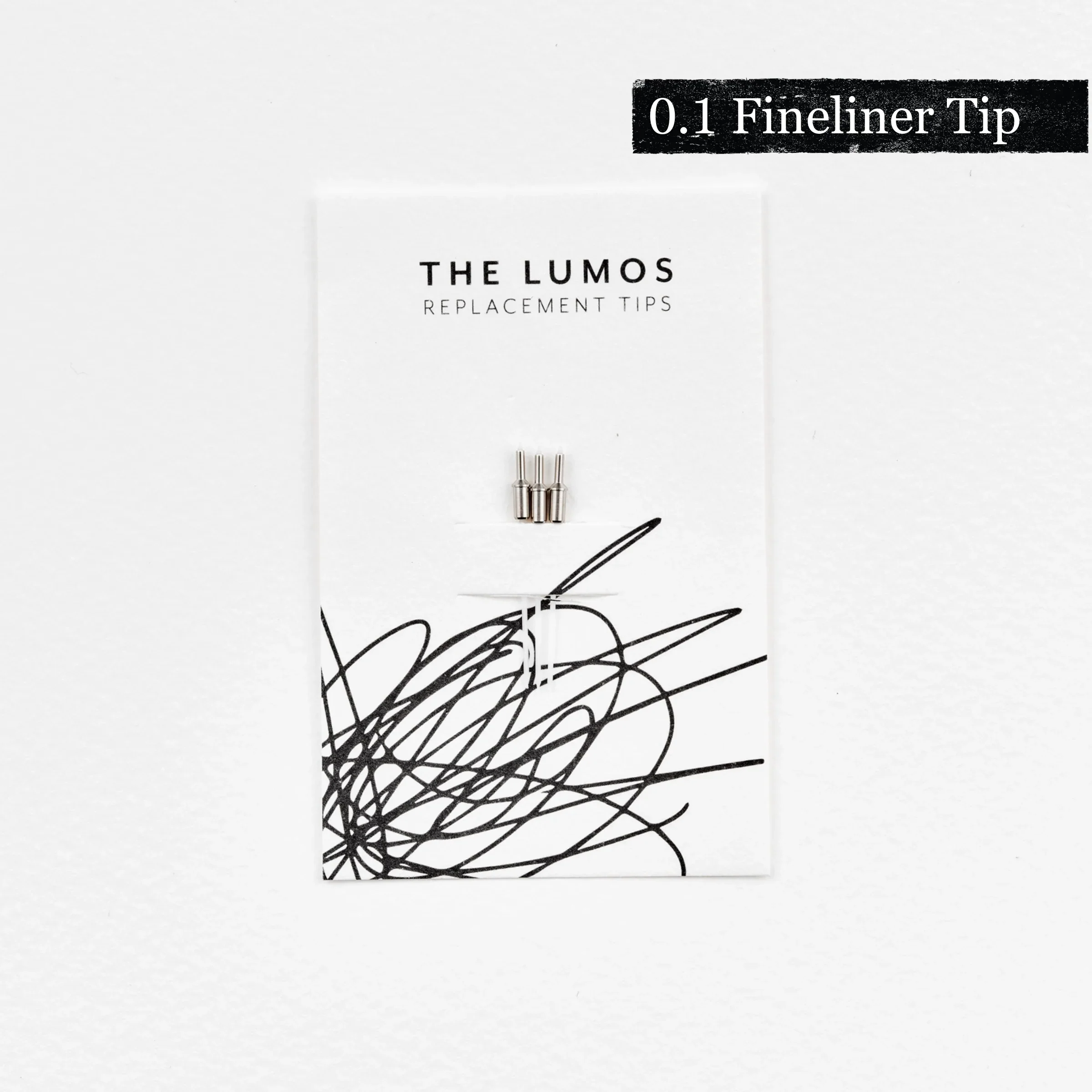 Tom's Studio - Lumos Pen Tips - 0.1 Fineliner (Pack of 3)