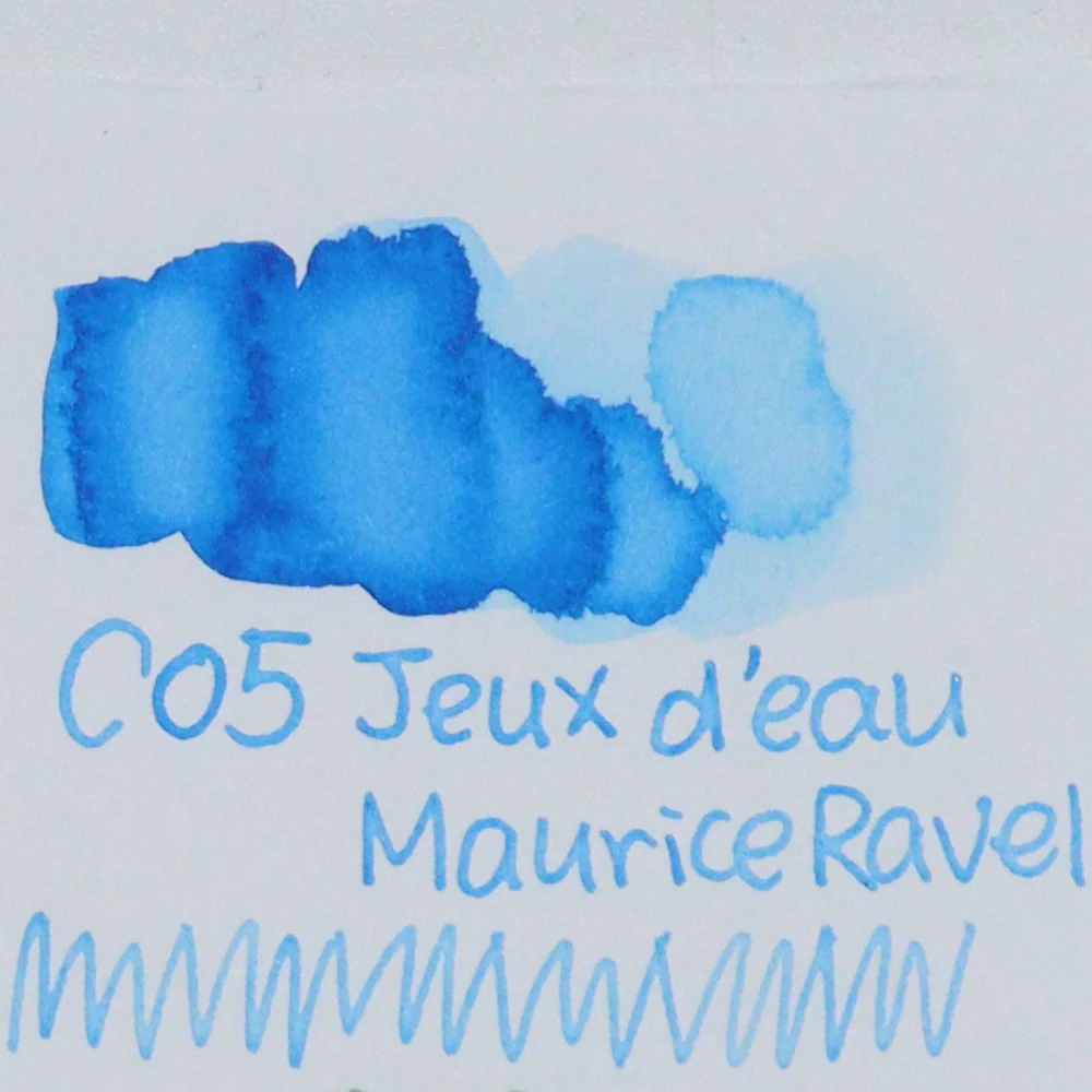 TONO & LIMS - 30ML Fountain Pen Ink - Crossover Line - Jeux d'eau: Maurice Ravel - Image 2