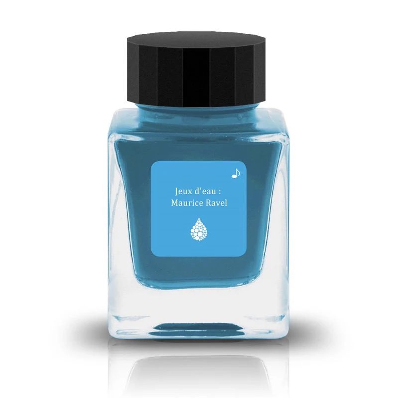 TONO & LIMS - 30ML Fountain Pen Ink - Crossover Line - Jeux d'eau: Maurice Ravel - Image 4