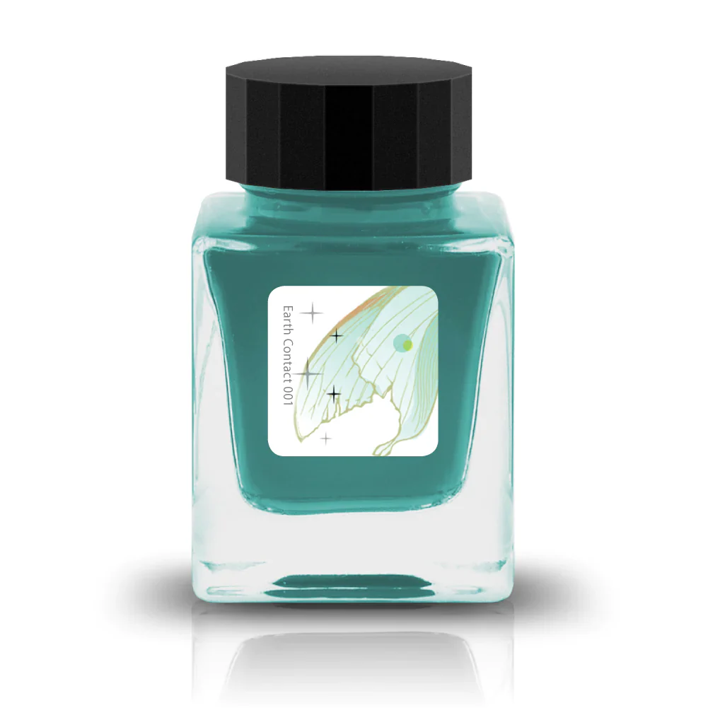 TONO & LIMS - 30ML Fountain Pen Ink - Earth Contact Line - Phosphophyllite (Shimmer)