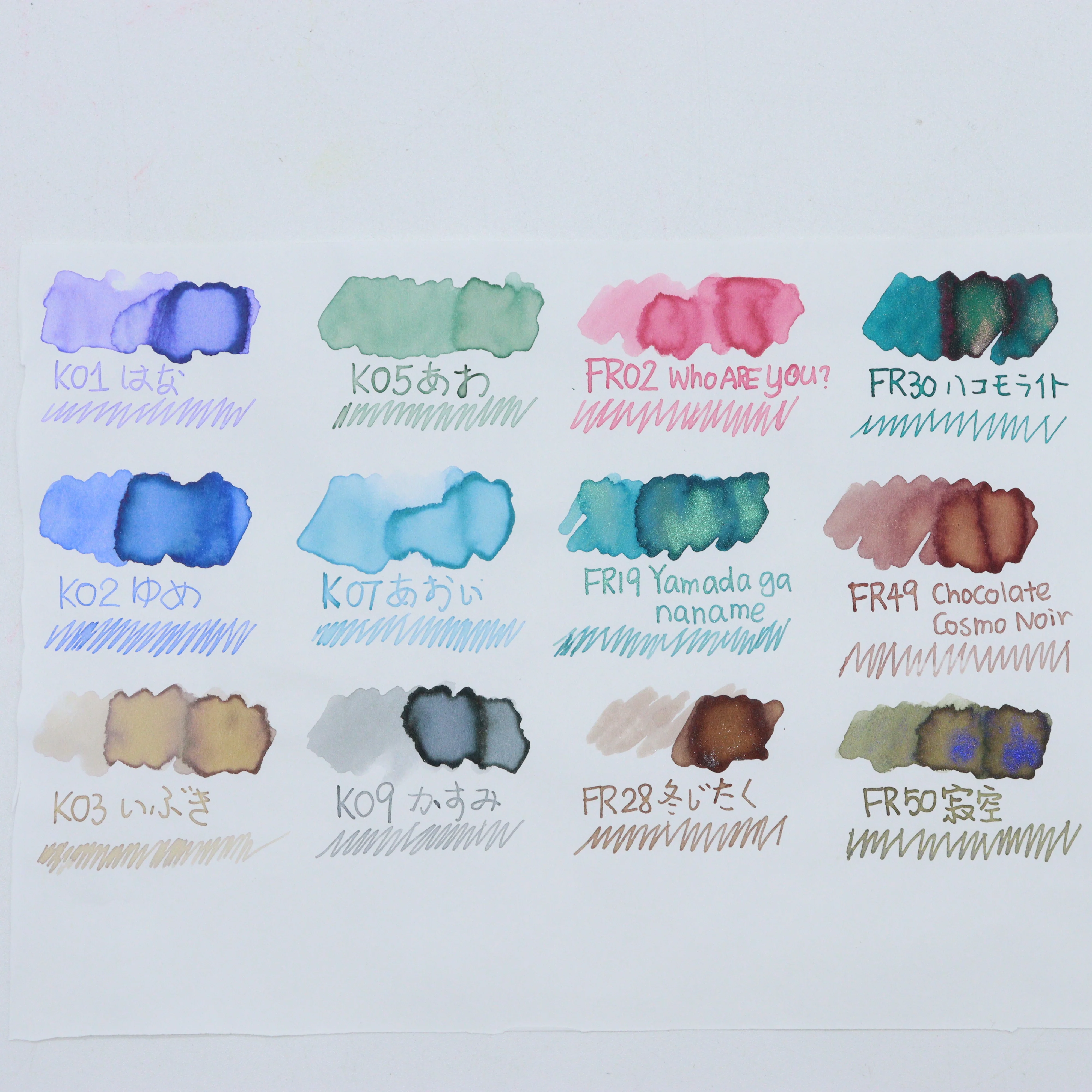 TONO & LIMS - 30ML Fountain Pen Ink - Friendship Contest - Sabisora (寂空/さびそら) - Image 3