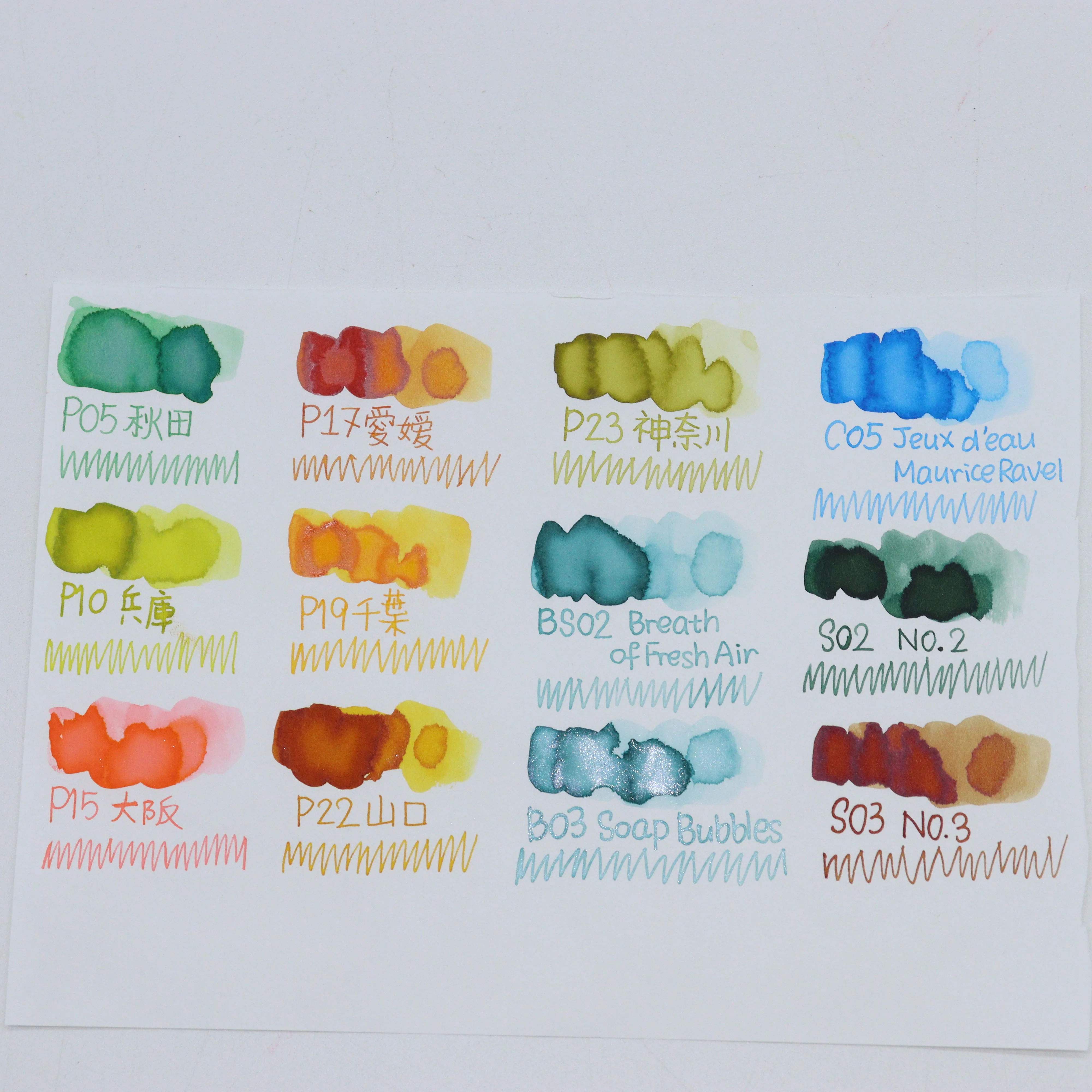 TONO & LIMS - 30ML Fountain Pen Ink - Prefecture Series - Osaka: Elegant Style (大阪) - Image 4