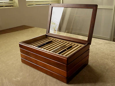 Toyooka Craft - Pen Tray with Fixed Lid - Image 4