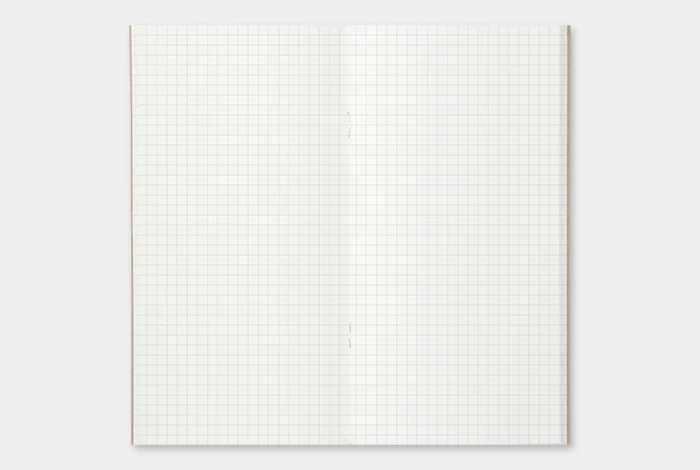 Traveler's Notebook - 002 Grid Notebook - Regular Size - Image 2