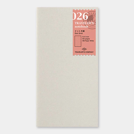 Traveler’s Notebook - 026 Dot Grid - Regular Size