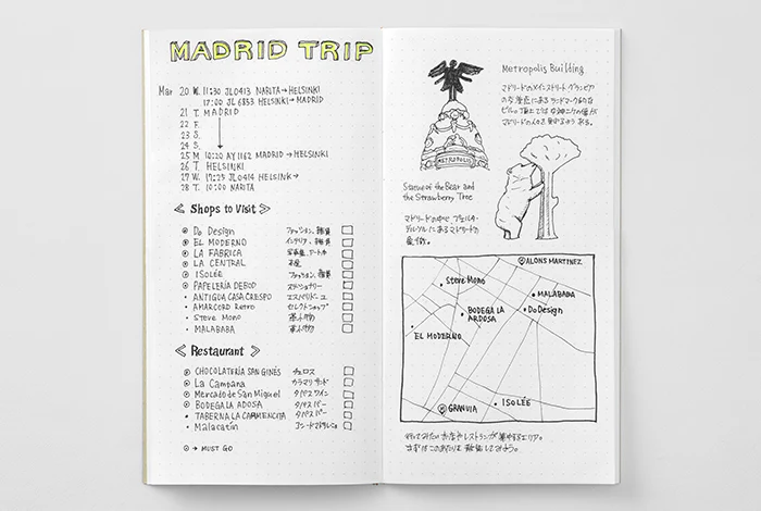 Traveler’s Notebook - 026 Dot Grid - Regular Size - Image 3
