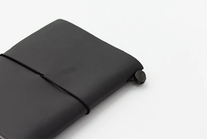 Traveler's Notebook - Starter Kit Leather Cover - Black - Passport Size - Image 3