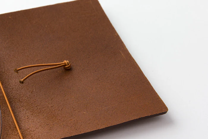 Traveler's Notebook - Starter Kit Leather Cover - Camel - Passport Size - Image 4