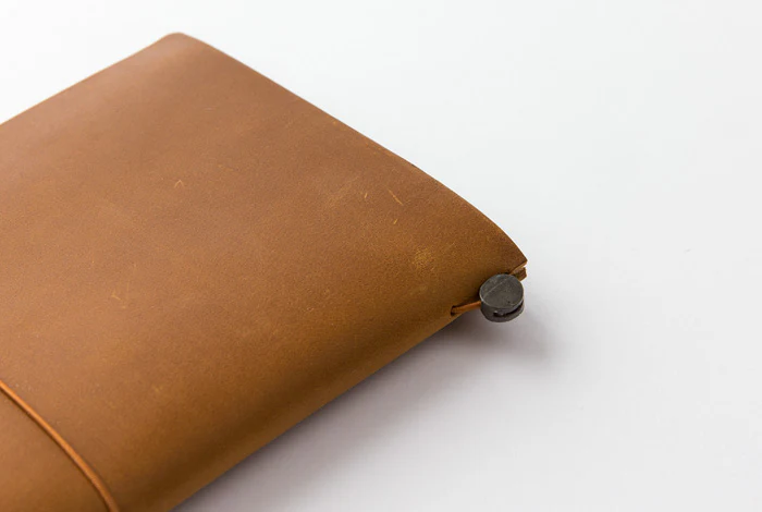 Traveler's Notebook - Starter Kit Leather Cover - Camel - Regular Size - Image 3